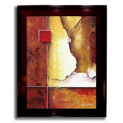 Pompeii Patterns by Li-Leger Framed Canvas Artwork