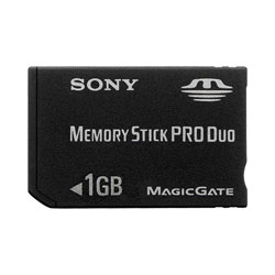 Sony 1GB Memory Stick Pro Duo with Adapter (Refurb)