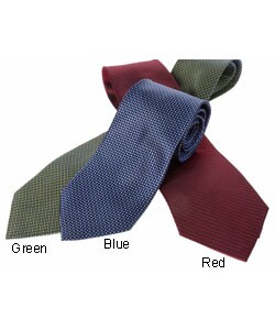 Bruno Piattelli Men's Woven Micro Neat Bright Design Tie