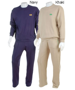 Rosasen Men's Two-piece Warm-up Set