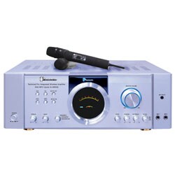 Technical Pro Integrated Amp with Dual Wireless Microphones