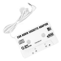 Car Audio Cassette Adapter for Apple iPod / MP3