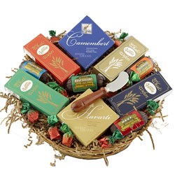 Savory Meat and Cheese Gift Basket