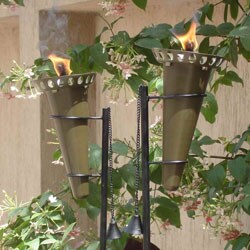 Set of Two Contemporary Versuva Torches