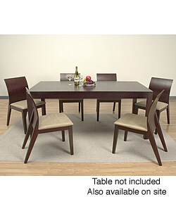 Wenge Dining Chairs (Set of 2)