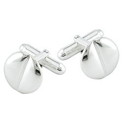 Sterling Silver Polished Cuffflinks