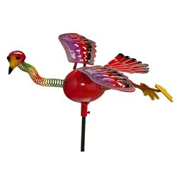 Red NerdyBird Flyer Garden Stake