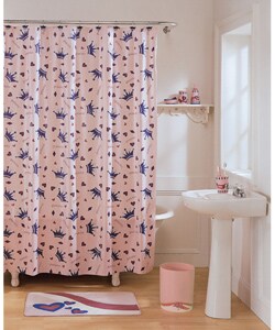 Princess Vinyl Shower Curtain