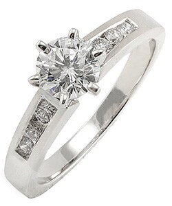 14k White Gold 1ct TDW Diamond Engagement Ring (H-I, I1)