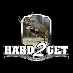 Set of 2 Vinyl Mule Deer Wildlife Window Decals