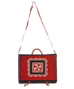 African Leather Briefcase (Ghana)