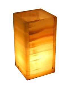 Small Rectangular Alabaster Lamp (Egypt)