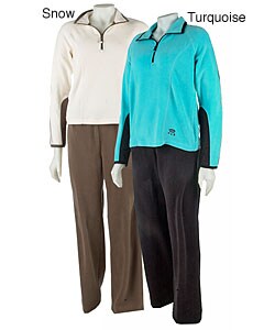 Oleg Cassini Sport Scuba Trim Pullover Set
