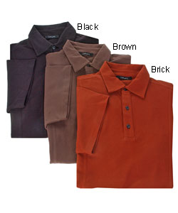 duMark Italian-style Men's Solid Polo Shirt