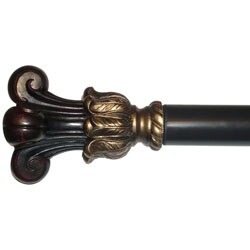Tara 28 to 48-inch Curtain Rod Set