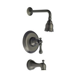 Fontaine Monaco Rubbed Bronze Tub & Shower Set