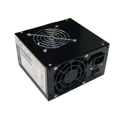 Logisys Black Beauty 550-watt Dual Fan Switchin Power Supply