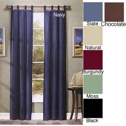 Cotton Duck Tab Top Curtain Panel Pair