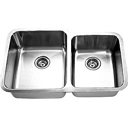 Combination Bowl Undermount Right-sided Kitchen Sink
