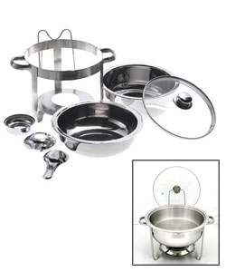 Large 5 LT 18/8 Stainless Steel Chafing Dish