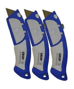 GRIP 3-piece Loading Utility Knife Set