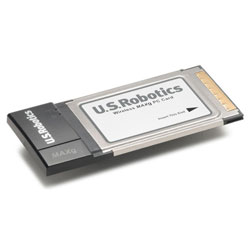 US Robotics 5411 802.11g 125Mbps PCMCIA Card (Refurbished)