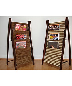 Natural Fiber Magazine Rack (Indonesia)