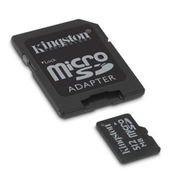 Kingston 512MB Micro SD Memory Card with Adapter