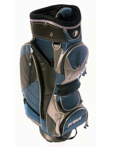 Prince Golf Women's Cart Bag - Blue/Gray/Silver
