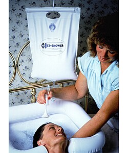 EZ-SHOWER Bedside Basin & Hanging Shower Combo Pack