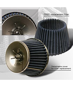 Universal 3-inch Performance Air Intake Filter