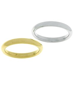 10k Gold 3 mm Comfort Fit Wedding Band