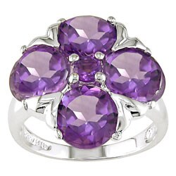 Sterling Silver Amethyst Ring