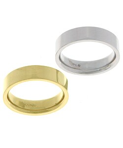 10k Gold 5 mm Flat Wedding Band (size 9-12.5)