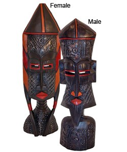 Fulani Wooden Sculpture (Ghana)