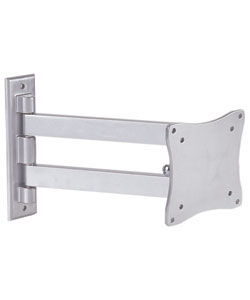 Tilt/Pan Single Arm LCD Wall Mount System