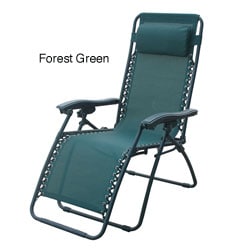 Deluxe Zero Gravity Outdoor Folding Recliner