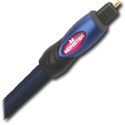Monster Cable Ultra 600 Digital Fiber-Optic Audio Cable - 4 FT