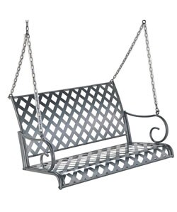 Iron Sleigh Porch Swing