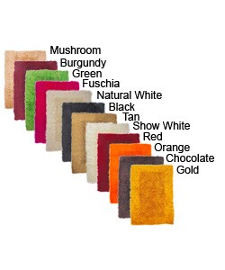 Deluxe Avant Garde Designer Flokati Rug (7' x 10')