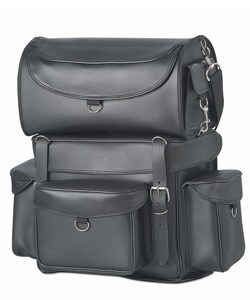 Leather Motorcycle Tour Pack