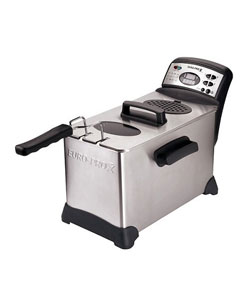 Euro-Pro 4L Deep Fryer - Stainless Steel (Refurbished)