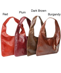 Leather Chiwara Design Tote Bag (Mali)