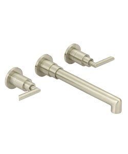 Fontaine Wall Mount Bathroom Vessel Sink Faucet (Brushed Nickel)