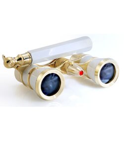 Luxury White Opera Glasses