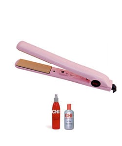 pink hair straightener