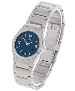 Movado Viro Women's Blue Dial Steel Watch