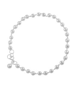 Sterling Silver Ball Fashion Anklet