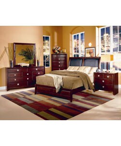 Capria Merlot 5-piece Bedroom Set