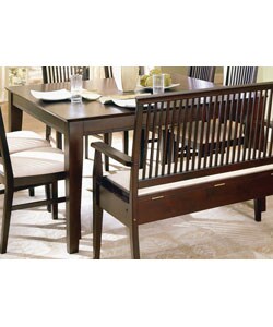 Merlot Butterfly Leaf Dining Table